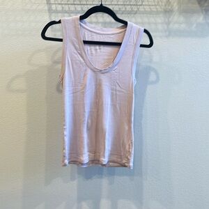 A New Day Lilac Scoop Neck Wide Strap Tank